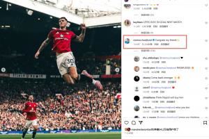 舍什科社媒发文庆祝进球和胜利，霍伊伦评论：恭喜你，我的朋友！