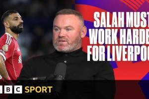 鲁尼：我怀疑萨拉赫的职业道德，他不爽利物浦重金买伊萨克维尔茨