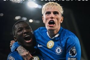 切尔西官方：凯塞多对阵布伦特福德远射当选球队9月最佳进球