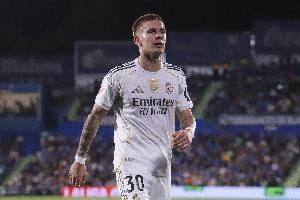 出战利物浦存疑！西媒：马斯坦托诺因耻骨受伤，缺席皇马合练